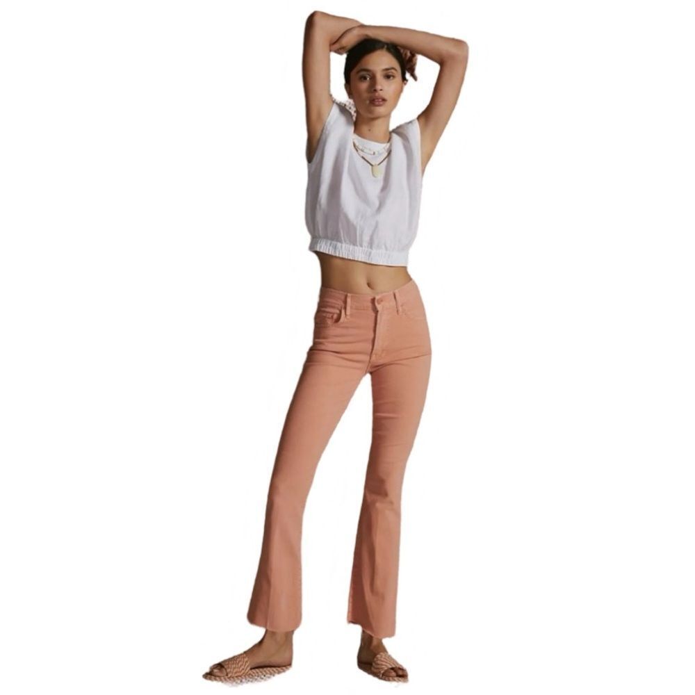 Mother The Insider Ankle Fray in ‘Chalk It Up’ - image 1